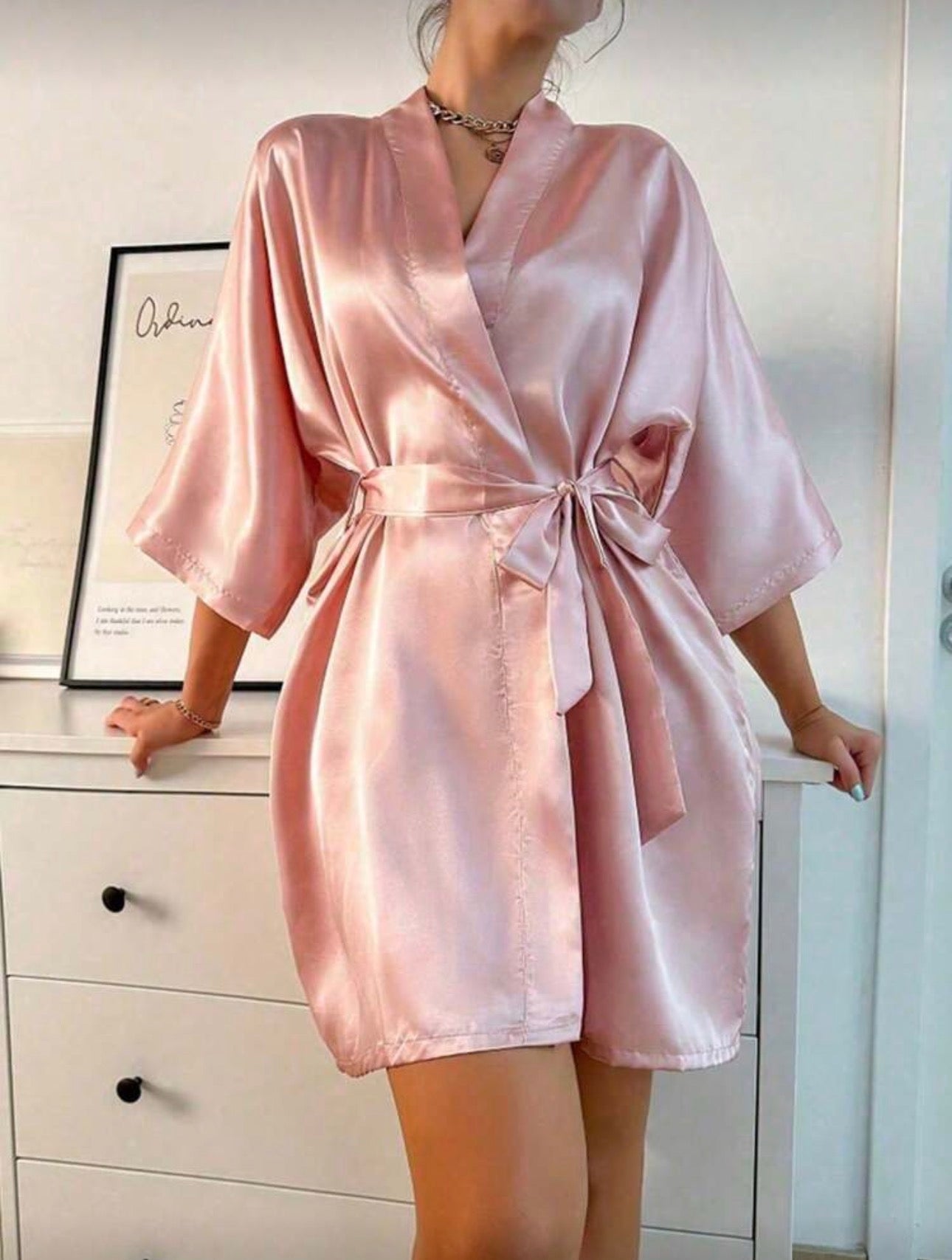 Custom Silk Robe