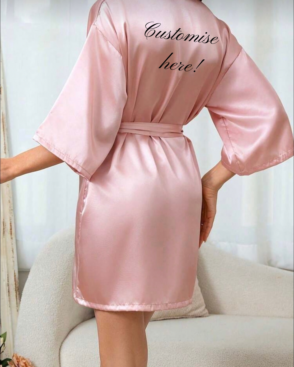 Custom Silk Robe